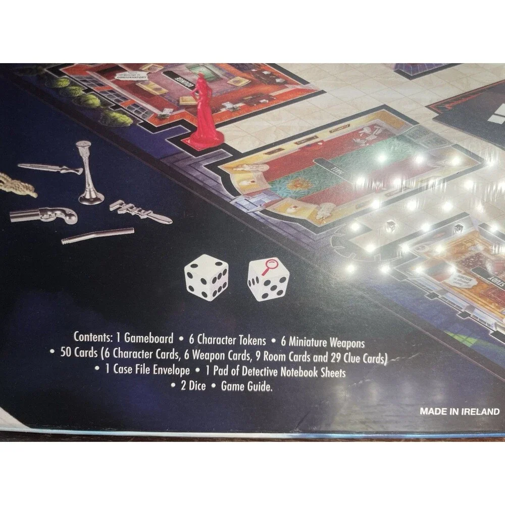 Cluedo - The Classic Mystery Board Game | New Sealed 2015 Hasbro Made In Ireland